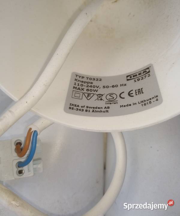 Lampa wisząca Knappa Nowe Kurowo sprzedam