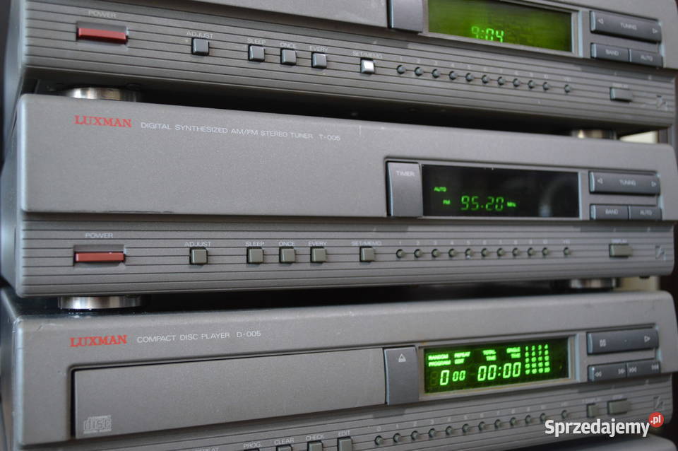 LUXMAN from Japan Midi Wieża 5 Elementów Wysyłka Wieże i miniwieże Wieże i miniwieże sprzedam