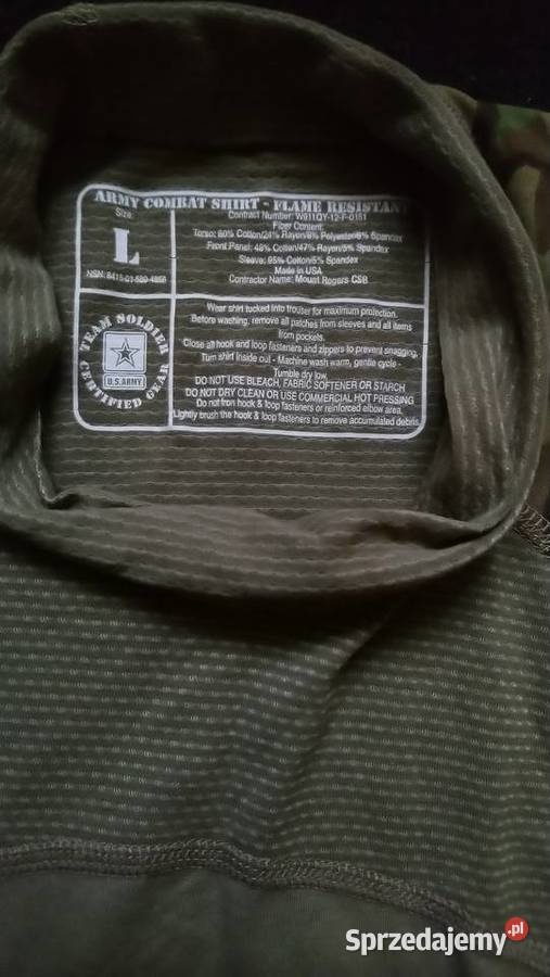 Combat shirt multicam