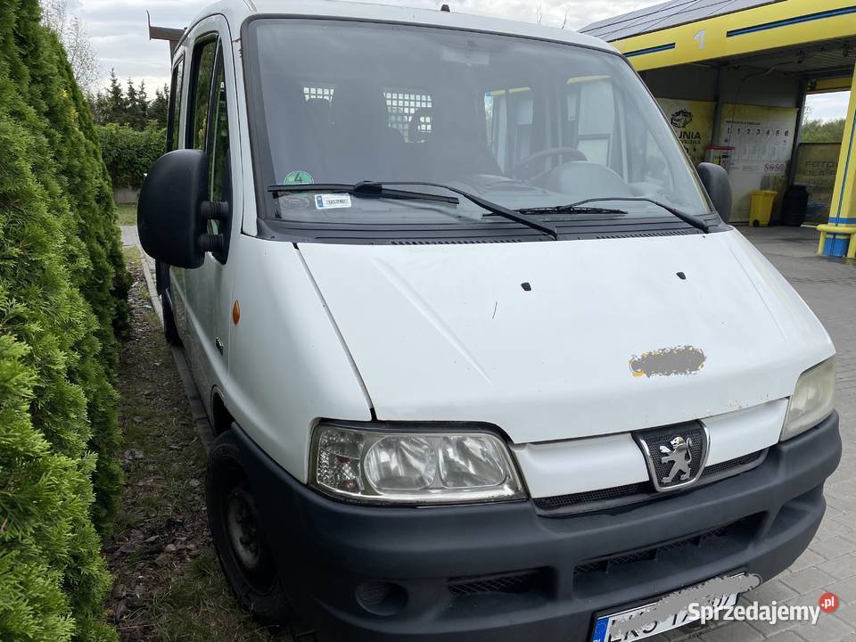 peugeot boxer 2003 doka okazja 230000km mazowieckie Łomianki Dolne