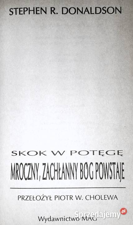 Skok w potęgę Stephen R Donaldson Chełm