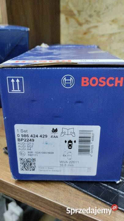 Klocki hamulcowe BOSCH do Audi Bentley Cupra Warszawa sprzedam