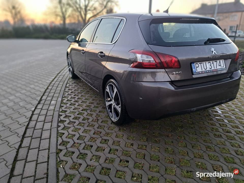 Peugeot Model 308 produkcji 2013 16 benzyna Turek