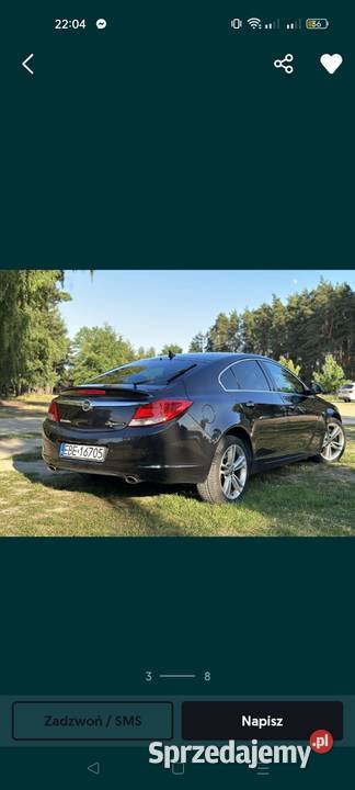 Opel Insignia 20cdti biturbo 195 4x4 automat łódzkie Bukowie Górne