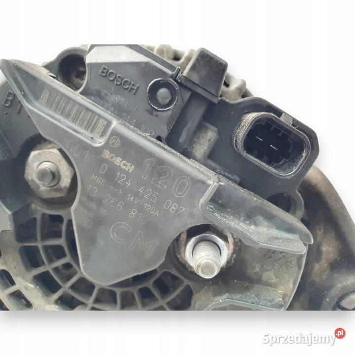 ALTERNATOR Opel Corsa D Astra J 12 14 120A Bosch Układ elektryczny silnika lubelskie Chełm