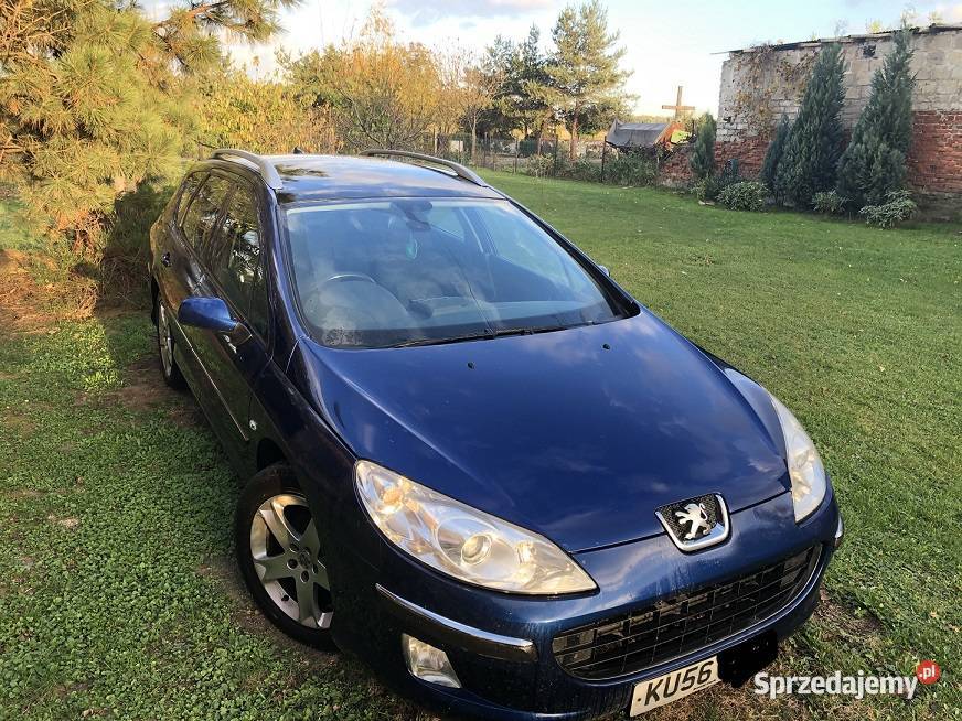 Sprzedam Peugeot 407 SW 20 HDI ANGLIK w całości Nysa