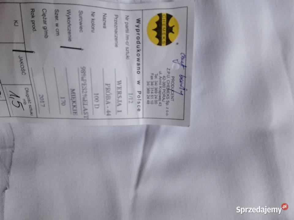 Tkanina bluzkowa różne wzory Łódź