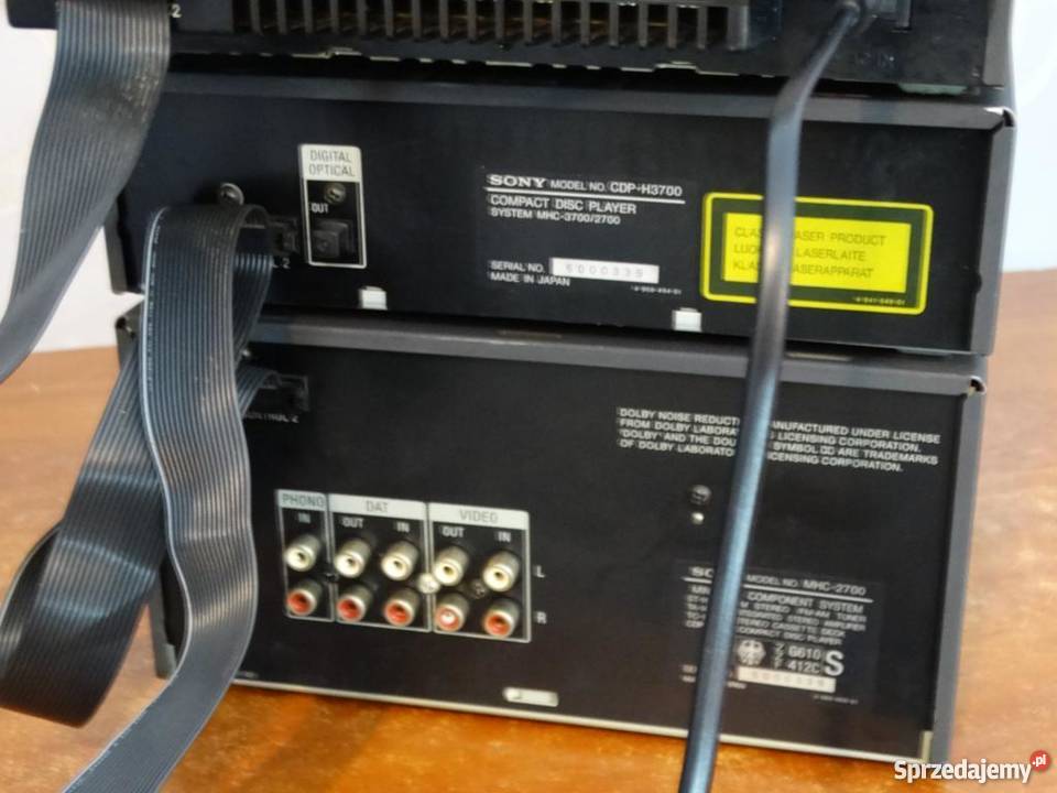Wieża Sony MHC2700 duży zestaw WYSYŁKA Jasło
