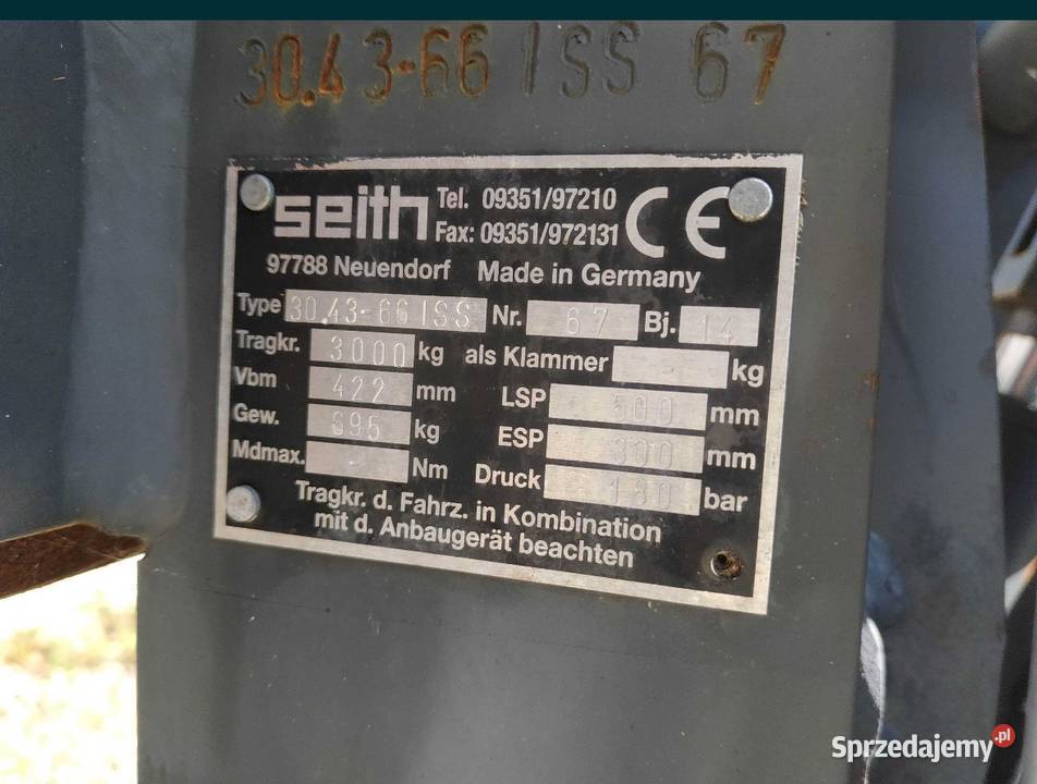 Pantograf do wózka widłowego z pozycjonerem śląskie Laryszów