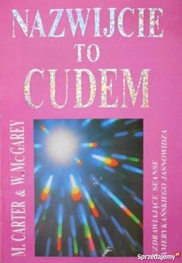NAZWIJCIE TO CUDEM MCCAREY CARTER Białystok sprzedam