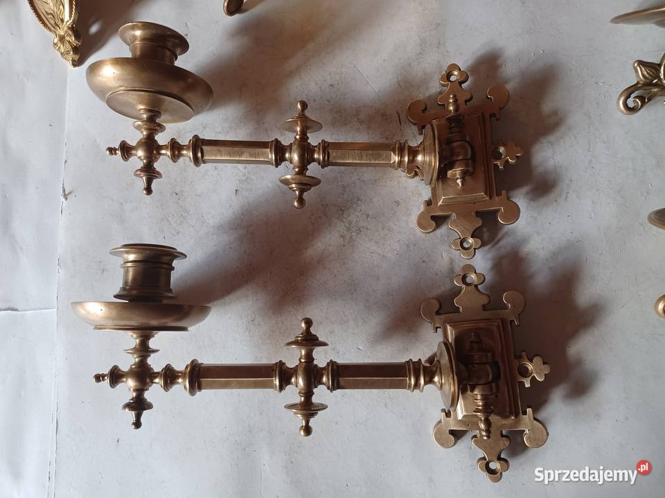Pianino Świecznik do pianina Mosiądz Kolekcja Pozostałe Poznań sprzedam
