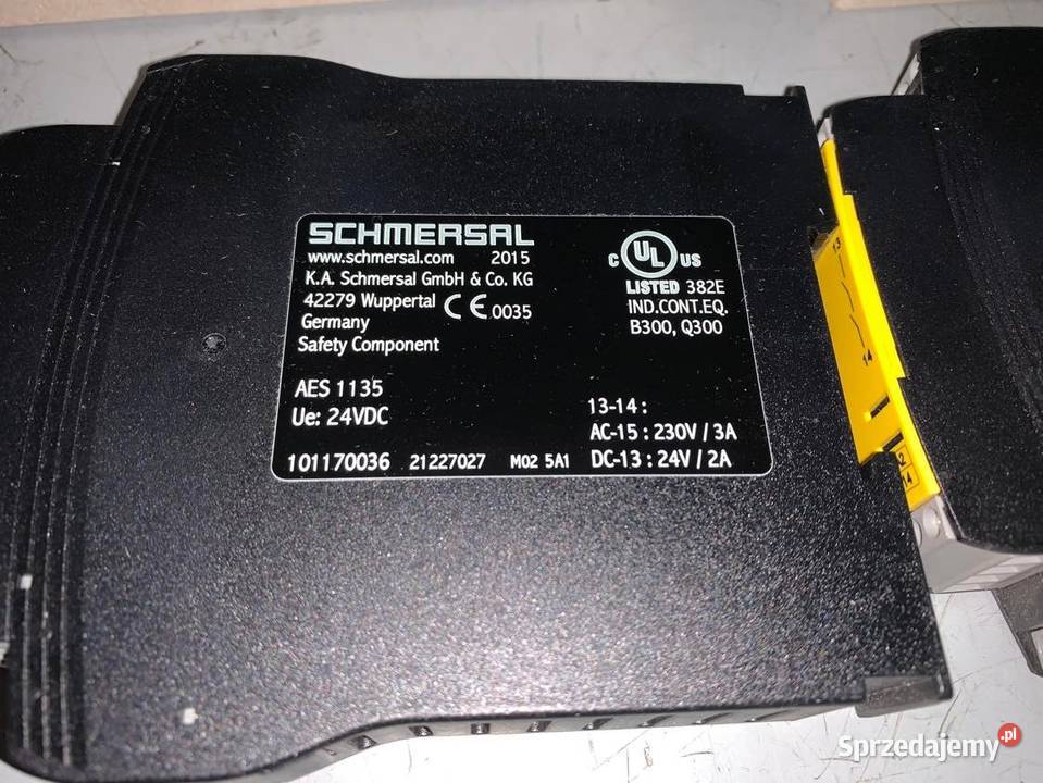 Schmersal 10117036 Safety relay AES 1135 Warszawa - Sprzedajemy.pl