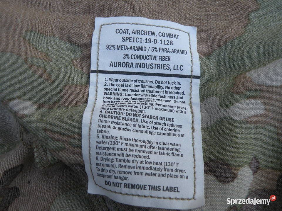 Bluza aircrew multicam ocp x small short Wrocław