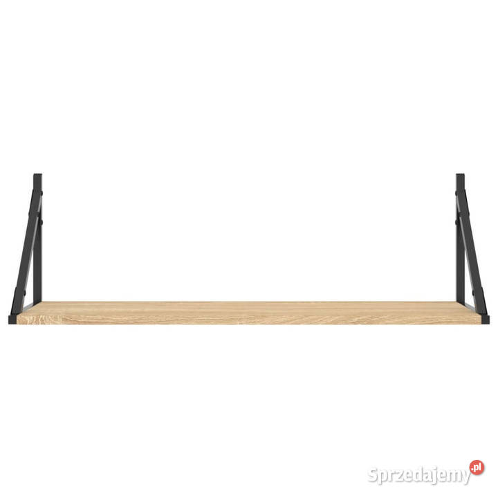 Półki ścienne 2 dąb sonoma 80x25x255 WM836339 Warszawa