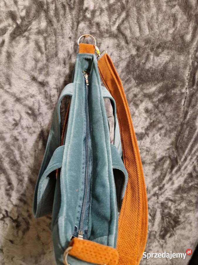 Torba na ramię handmade zielony Torby i torebki Wrocław
