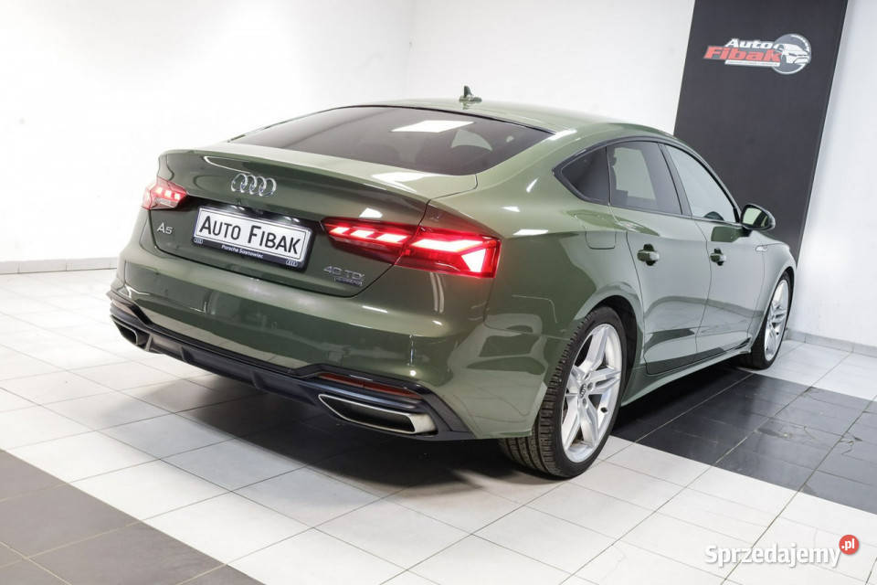 Audi A5 Sportback QuattroSLineSalon łódzkie Konstantynów Łódzki