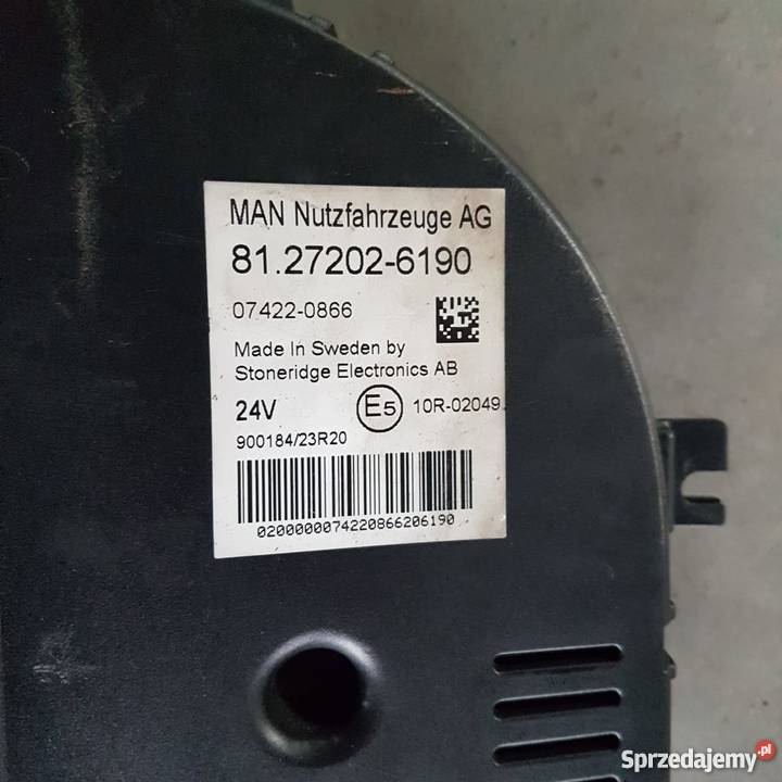 LICZNIK ZEGARY MAN TGL 81272026190 Rzędowice