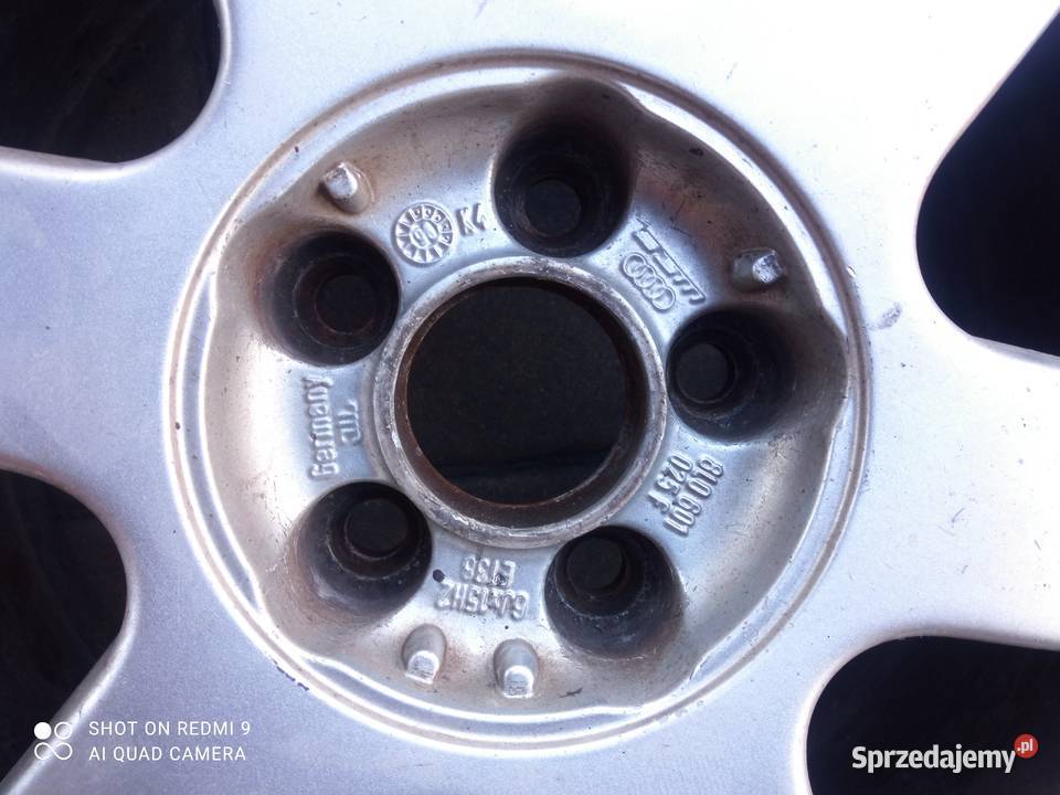 Felgi aluminiowe OE Audi A3 8L0601025F 15 5x100 aluminiowe podkarpackie Oleszyce