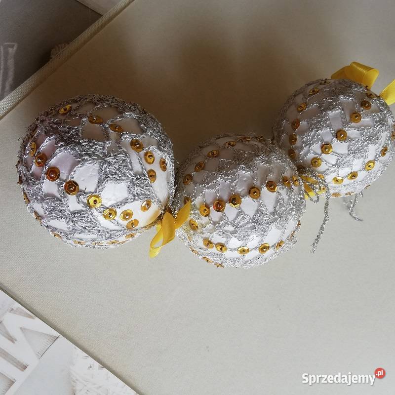 Bombki choinkowe 3 ozdobne Sieradz