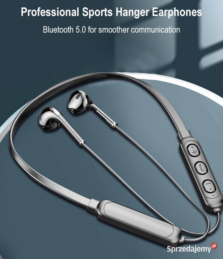 Słuchawki Sportowe Bluetooth 50 na Pałąku łódzkie Sieradz