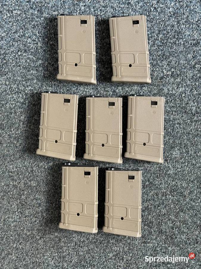 REPLIKA ASG airsoft 6x magazynek PMAG MidCap Sporty strzeleckie i myślistwo Wrocław