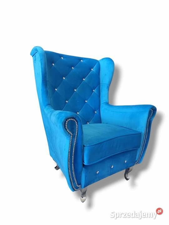 Fotel USZAK Glamour Chesterfield Producent różne Katowice