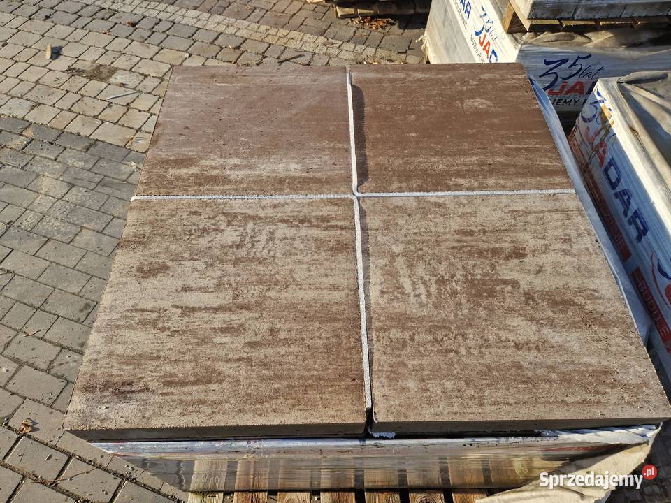 Płyta Tarasowa Megan 50x50 Orzech Jadar Taras Wielogóra