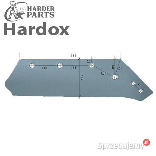 Lemiesz 16 300ha HARDOX 073004P do pługa nieuszkodzony Suwałki sprzedam