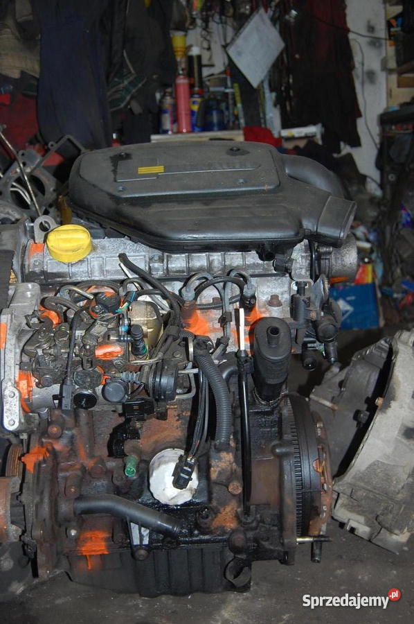 Silnik Renault Kangoo 1,9D kompletny w stanie bardzo