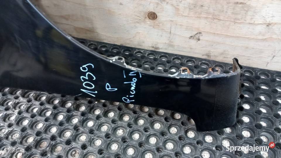 KIA PICANTO II BŁOTNIK PRZÓD PRAWY Z1 osobowe Błotniki Zbierkowo