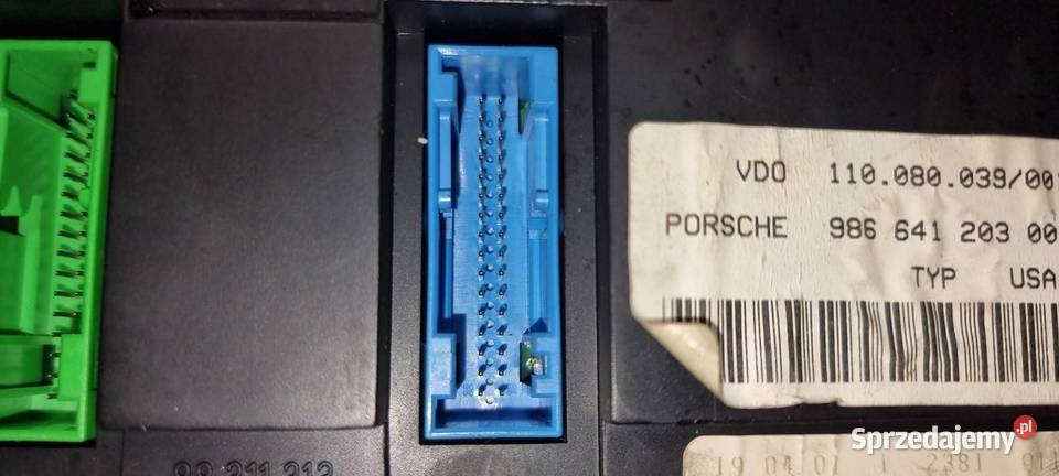 LICZNIK ZEGAR PORSCHE BOXTER 9866412030070C Lipno