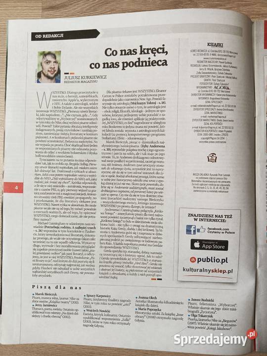 Książki Magazyn do czytania 3 październik 2014 Kraków