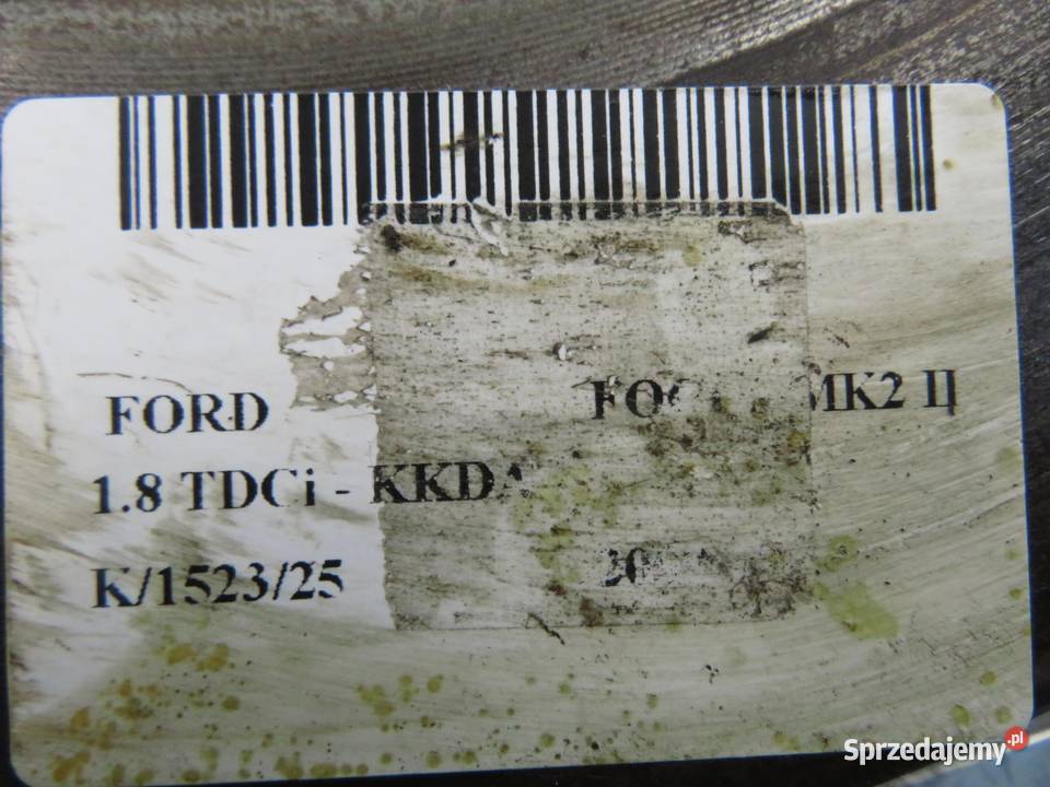 TARCZE HAMULCOWE TYŁ FORD FOCUS MK2 18 TDCi