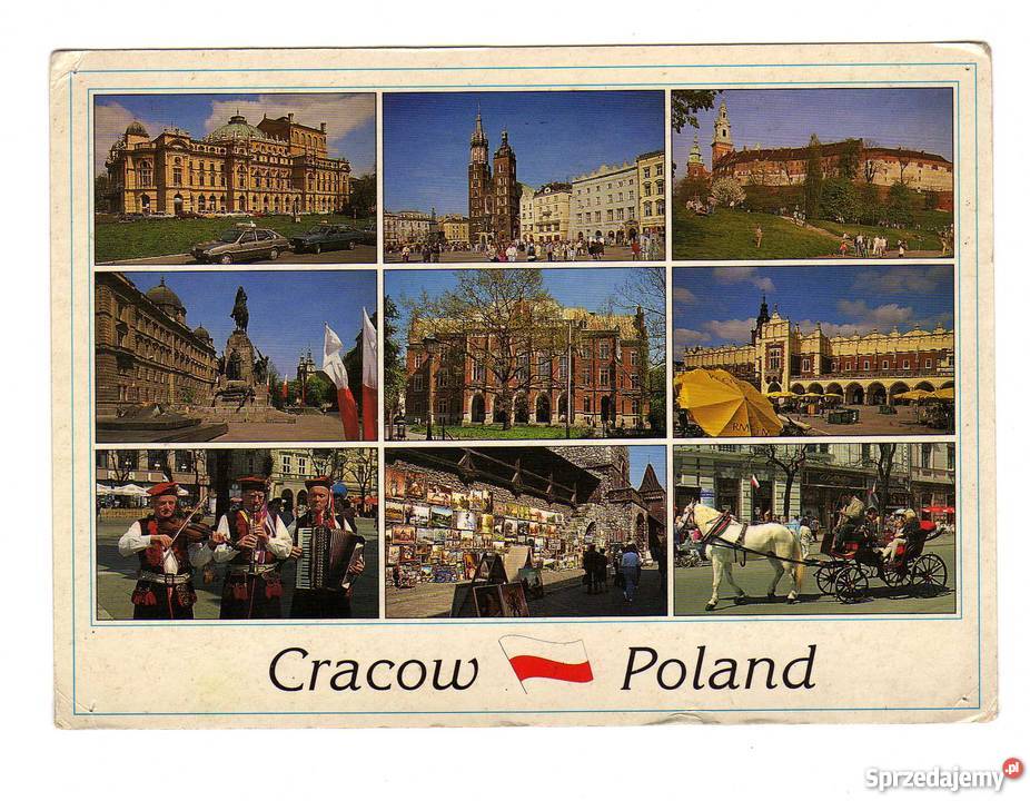 CRACOW POLAND KRAKÓW POCZTÓWKA WIELOWIDOKOWA Krynki