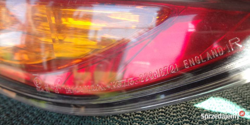 Honda Civic lampa tylna prawa Wrocław