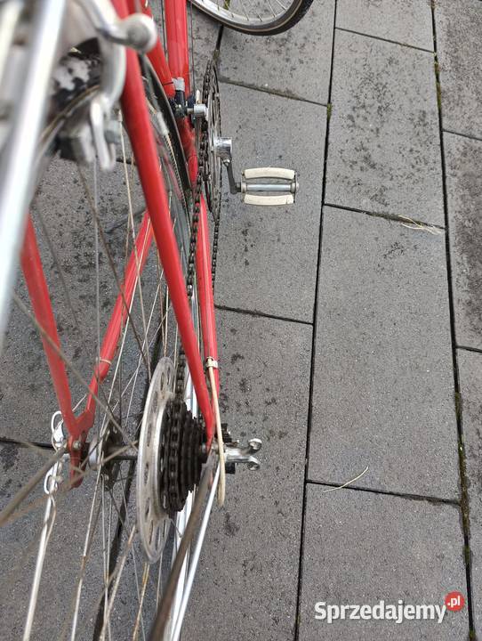 Klasyczna szosówka VINTAGE 28 stalowa rama retro Pleśna