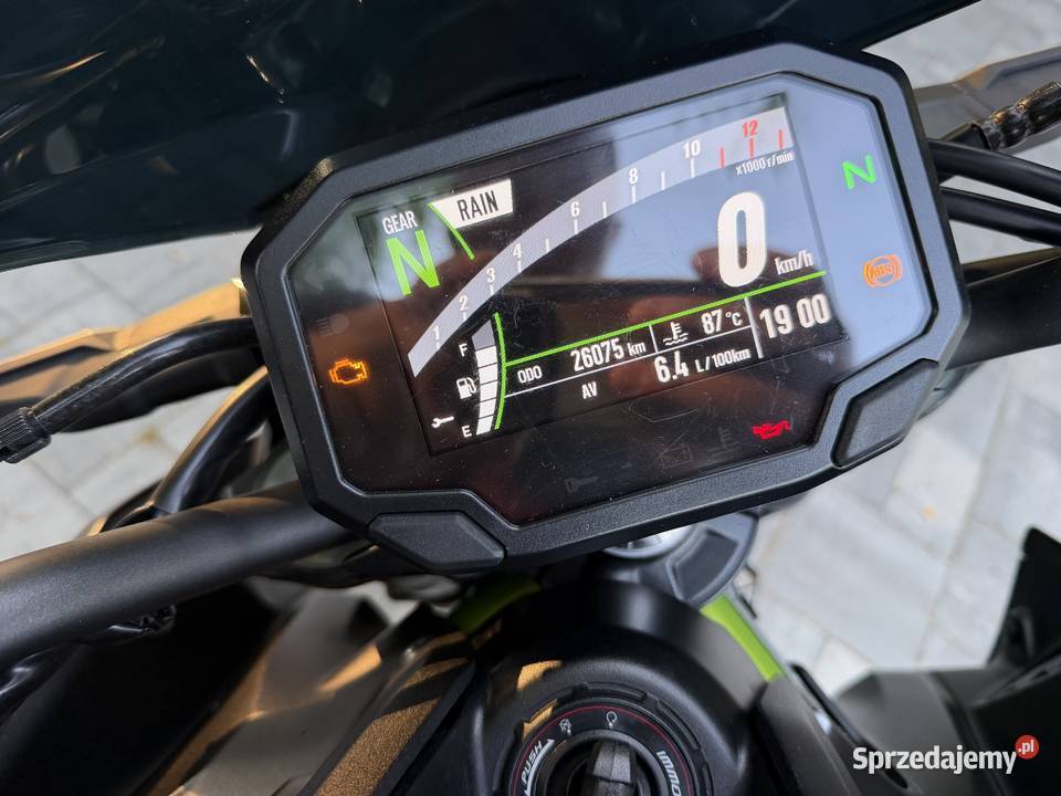 Kawasaki Z900 nieuszkodzony Kawasaki podkarpackie Sokołów Małopolski