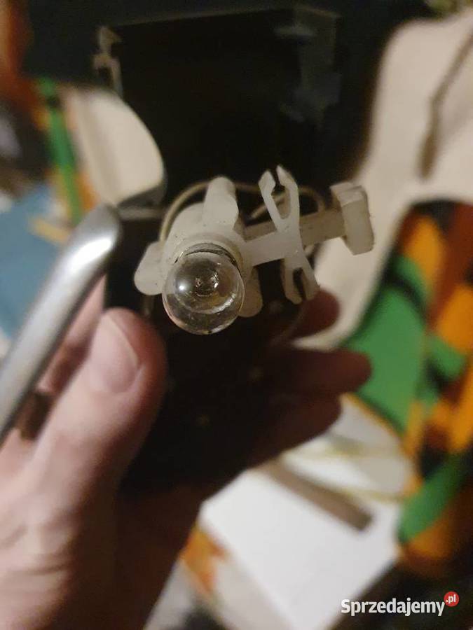 Lampka latarka ręczna na dynamo retro PRL Warszawa sprzedam