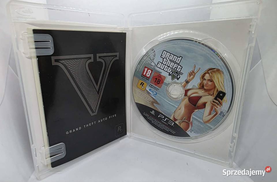 Gra GTA V 3 Sony Playstation 3 warmińsko-mazurskie