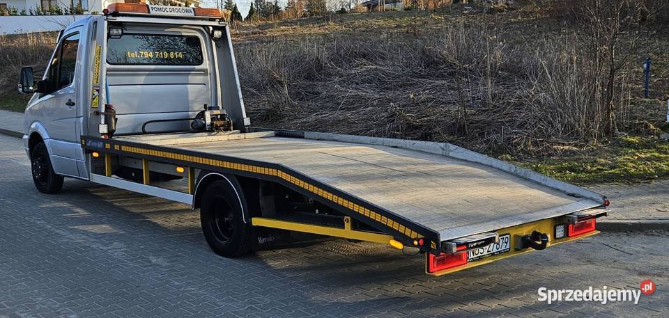 Mercedes Sprinter Pomoc Drogowa 5t kontrola trakcji Żabi Róg