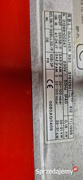 Sprzedam palnik gazowy RIELLO BS2 kompletny z podkarpackie Łańcut