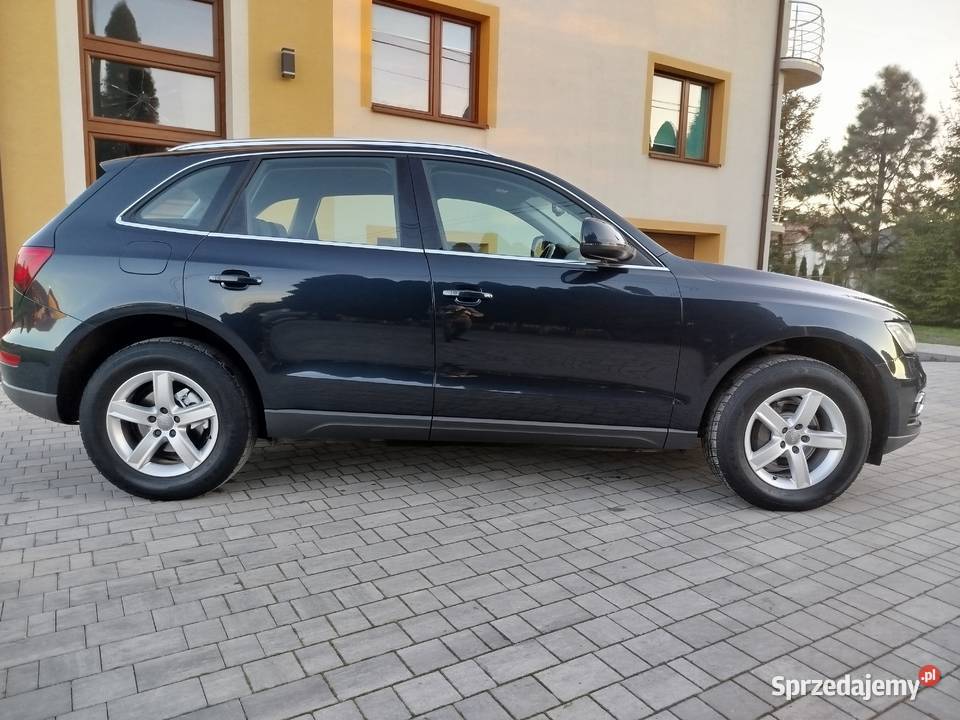 audi q5 20 tdi 177 quattro 4x4 sline skóra czujnik parkowania Grabownica Starzeńska
