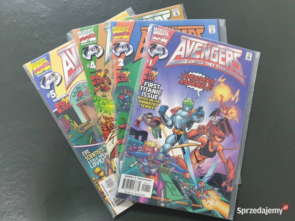 The Avengers United They Stand 4 komiksy Marvel Gdynia