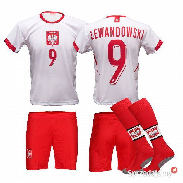 KOSZULKA STRÓJ LEWANDOWSKI 9 POLSKA PREZENT Piłka nożna Kraków