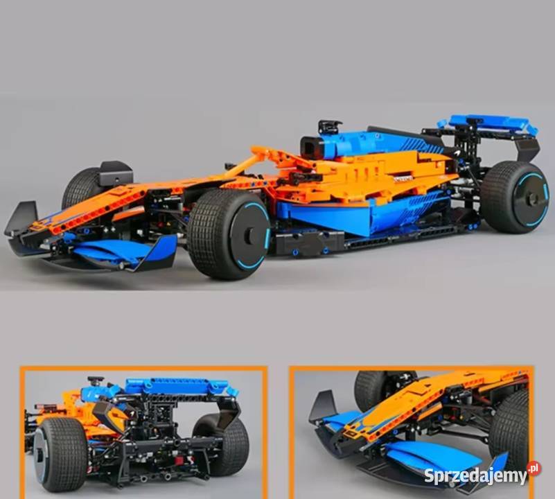 Samochód bolid klocki konstrukcyjne lego Formuła Bielsko-Biała