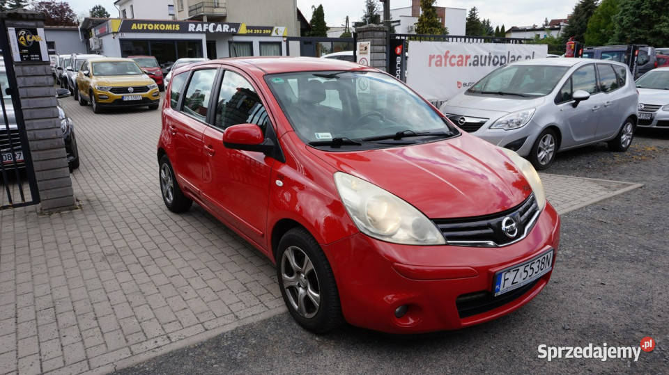 Nissan Note zarejestrowany ubezpieczony Note Zielona Góra