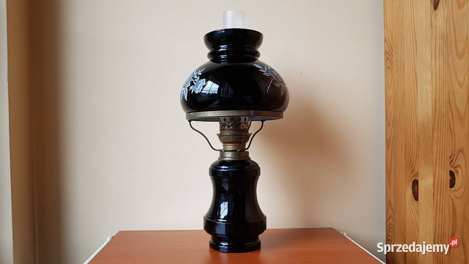 Stara duża lampa naftowa Dąbrowa Górnicza