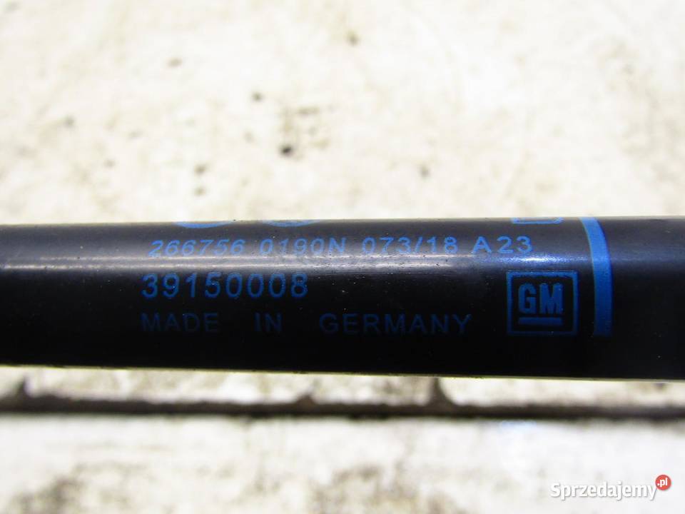 TELESKOP SIŁOWNIK MASKI POKRYWY LEWY PRAWY OPEL