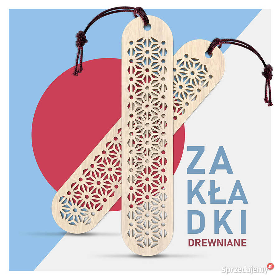 Drewniane zakładki do książki eko prezent fanów Kraków sprzedam