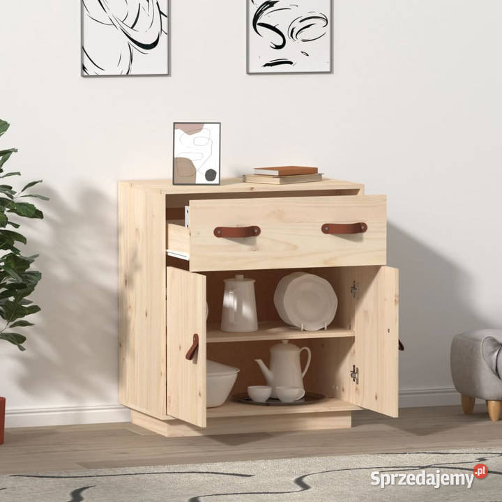Szafka 655x40x75 lite drewno sosnowe WM820127 Warszawa